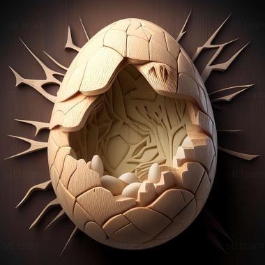 3D model Hatching a Plan Egg Hatch (STL)